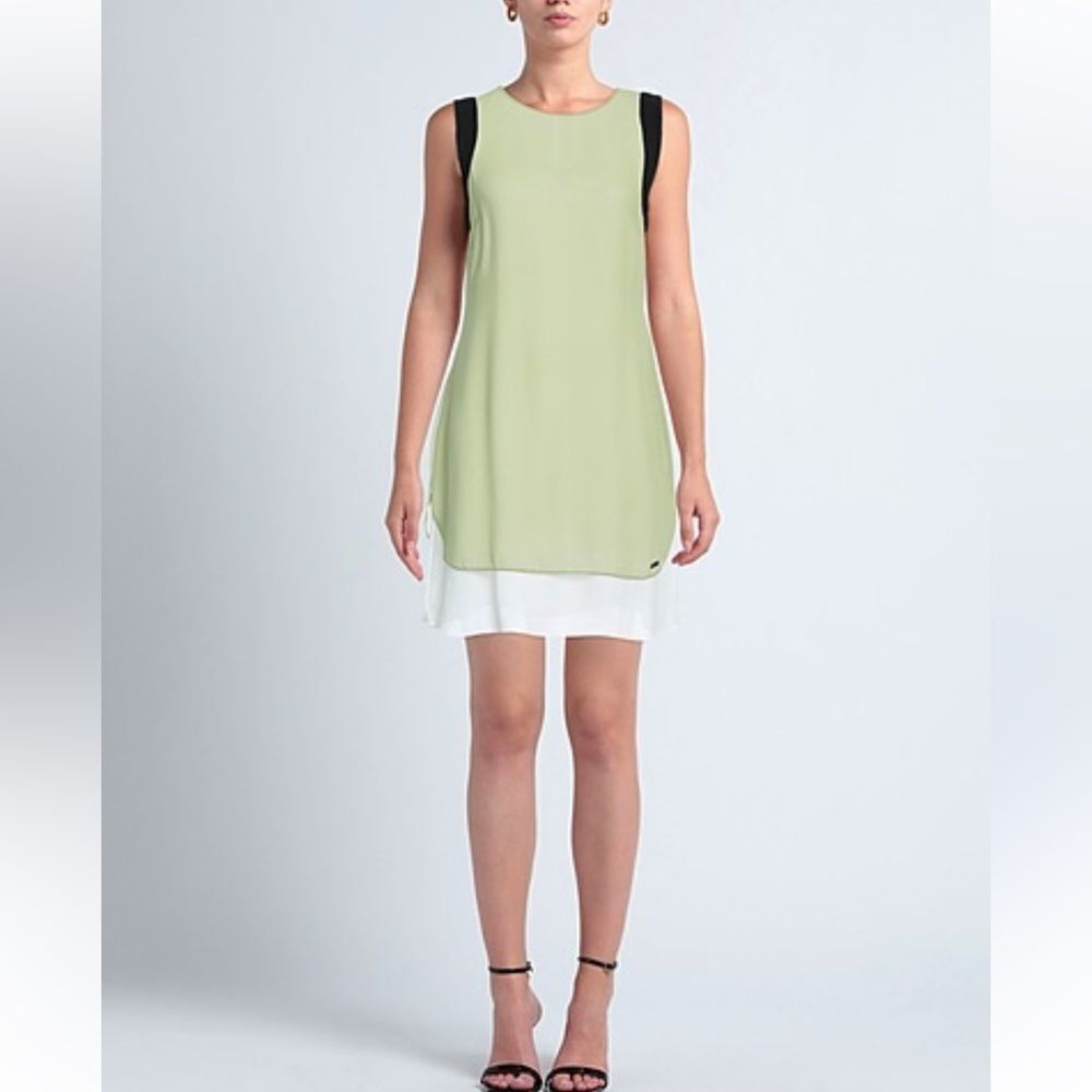 Armani Exchange Sleeveless Olive Mini Dress M